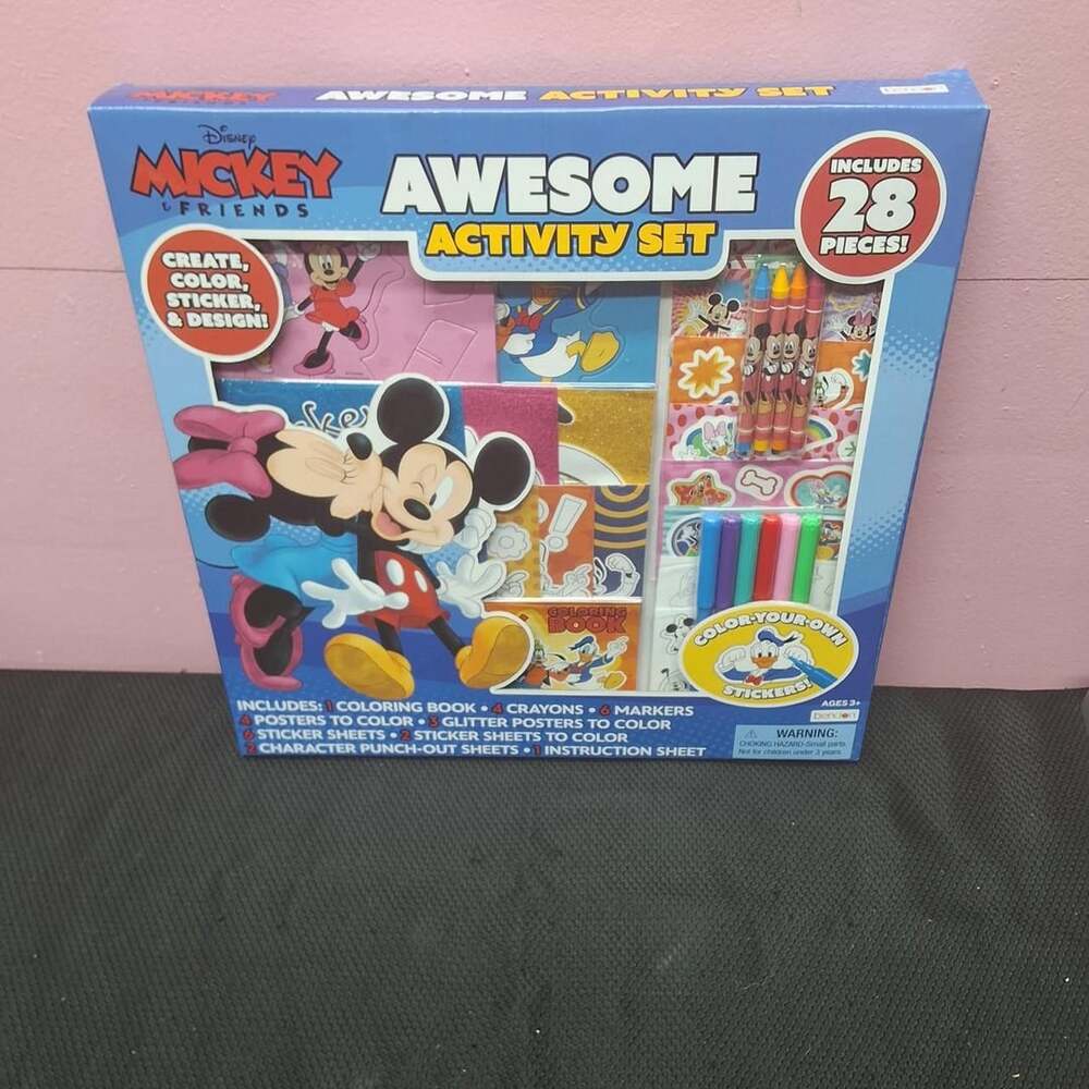 Disney Mickey & Friends Awesome Activity Set 28 Pieces